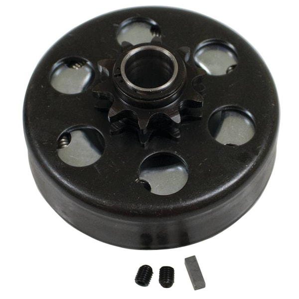 New Sprocket Clutch Replaces Chainsaw Chain Number 41, Teeth 10, Keyway Width 3/16 In.